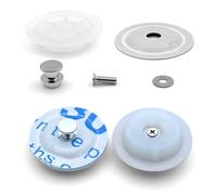 2Pcs Universal Bath Plug, 40-45mm Stainless Steel Bathroom Plugs, Drain Plug Replacement for Bathtub, Wash Basin, Kitchen, Laundry Sink Etc Sink Drain Stopper