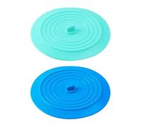2PCS Universal Bath Stoppers, 6" Silicone Drain Plugs for Sink, Basin, And Tub, Non-slip, Leak-Proof and Easy-Clean