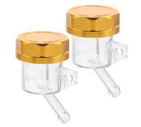 2pcs Universal Brake Reservoir for Rear Systems, 6.00x5.00x3.50cm