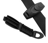 2pcs Universal Car Seat Belt Clamp Adjuster - Comfort Tension Reducer for Shoulder & Neck Relief, Safety Belt Clip Regulator