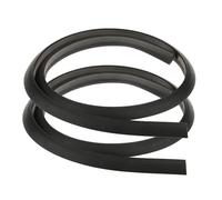 2Pcs Universal Car Splash Guard Fender Flare Extension Wheel Eyebrow Moulding Trim Wheel Arch Strip BLNETU