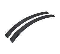 2Pcs Universal Car Styling Car Fender Wheel Eyebrow Mudguard Lip Body Kit Protector Cover Mud Guard Accessories(Black)