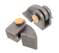 2pcs Universal Dump Truck Tailgate Hinge Lug Bracket Metal Welded | Heavy Duty Pivot Mount, Dump Trailer End Gates, Rust Spots Possible, Easy Installation