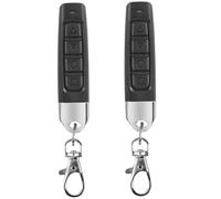2Pcs Universal Gate Opener Remote Control 433MHz Universal Remote Cloning Control Key Duplicator with 4 Buttons for Garage Door, Roller Doors Duplicator Gate
