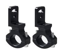 2PCS Universal Handlebar 22 25mm 7/8Inch Motorcycle Headlight Bracket Spotlight Holder Tube Clamp for Cafe Chopper