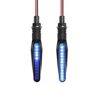 2PCS Universal LED Motorcycle Turn Signal Light 12v Waterproof Amber Flasher Indicator Blinker Rear Lights Lamp Accessories,obvious