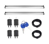 2PCS Universal Luggage Support Fit For SUV 120Cm 130Cm.(2PCS 120cm White)