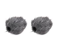 2PCS Universal Microphone Windscreen Fur Soft Windshield Wind Muff for BOYA BYMM1 Mic Microphone Accessories
