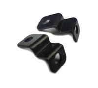 2Pcs Universal Motorcycle Mount Mini Turn Signal Lights Bracket Aluminum Alloy Modification Lamps Stand Holder Headlight Bracket Light Tube Clamp