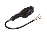 2PCS Universal Motorcycle Projection Turn Signal LED Turn Signal Lamp Color Projection Lamp Sequential Flowing Flash Indicator Turn Signals