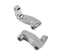 2PCS Universal Motorcycle Rearview Mirrors Extension Riser Extend Adapter Modified Front Transfer Base Widening