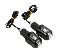 2Pcs Universal Motorcycles Handlebar End Turn Signal Light 15Led Mini Turn Signal Lights Flash Turn Signal Indicator