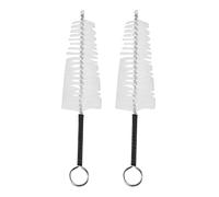 2pcs Universal Mouthpiece Cleaning Brush Nylon for Trombone Trumpet Horn Wind Instrument