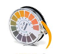 2PCS Universal pH Test Paper Strips pH Test Strips Roll, 1-14 for Water, Cosmetics, Food and Fish Tank, 5 m/roll