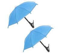 2pcs Universal Phone Umbrella Clip with Flexible Handle and Clip Base