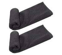 2pcs Universal PVC Car Roof Cargo Bag Anti-slip Mat Cuttable Foldable | Textured Surface, Extra Cushioning, Reduces Luggage Movement during Bumpy Road Driving, Suitable for Vehicle Types