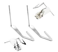 2PCS Universal Quilting Guide Bar, Silver Quilting Guide Bar for Domestic Sewing Machine, Sewing Machine Parts Accessories