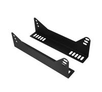 2pcs Universal Racing Seat Mount Track Iron Bracket Black