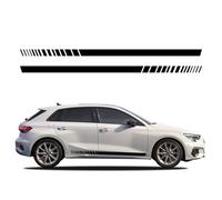 2Pcs Universal Racing Style Car Side Door Stickers For Audi,For Tesla,For Skoda,For Volvo,For Suzuki,For BMW,For Seat,For Subaru Car Accessories