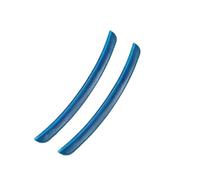 2PCS Universal Soft Car Fender Flare Arch Sticker Vents Protector Cover Anti-Scratch Strip Mud Flaps Strip Anti-Collision Door Guard(Blue 2pcs)