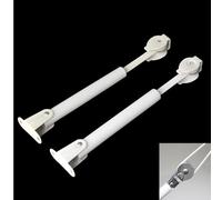 2Pcs Universal Spring-Loaded Cord Tensioner Set - Heavy-Duty Metal Blind Cord Connector & Adjustable Tension Rod for Curtains & Vertical Blinds | Secure Loop Locking Mechanism for Child & Pet Safety