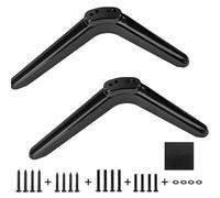 2Pcs Universal TV Stand, 20 * 14cm TV Legs, with Screw Sets Stable Replacement Stand for 32-55 In LCD & LED