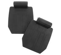 2pcs Universal Wheelchair Pedal 22mm PP Aluminium Adjustable Footrest | Black Ambidextrous Mounting, Contoured Support Plate, for Wheelchairs and Patient Transport Chair