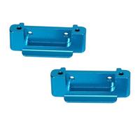 2Pcs Upgrade Spare Rc Car Parts Front Rear Bumper for Wltoys A959-B A969-B A979-B,Blue