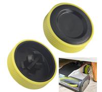 2Pcs Upgraded Replacement Wheel, Silicone Wheel Base Compatible with Ryobi Cordless Cane Vacuum Cleaners for PCL720K PBLSV716K, Noise reduction and anti-slip effect