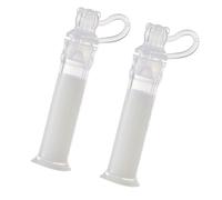 2PCS Upgrades Silicone Colostrum Collectors Easy & Odorless Safe Milk Storage Easy to Carry for Nursing Mother Silicone Breast Milk Storage