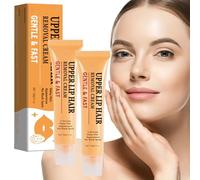2Pcs Upper Lip Hair Removal Cream, Gentle Painless Facial Hair Removal Cream for Women, Soothing Upper Lip, Chin & Face Ladies Facial Remover for All Skin Types