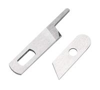 2Pcs Upper Lower Blades Household Multifunction Sewing Machine Overlock Blade Advanced Upper and Lower Blades for Singer 14U Lower Knife 14U12A 14U13 14U32 14U34 14U34A 14U34B