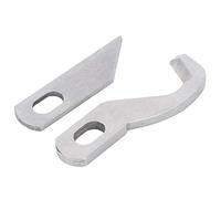 2Pcs Upper Lower Knives, Sewing Machine Blade Multi-Function Household Overlocker Upper Lower Knife Set for Singer 14N654