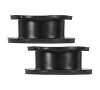 2pcs Urinal Drain Seal Gasket Flange Repair Parts with Thickened Ring | Easy Replacement Kit for Plumbing Repairs, Fits Manual Flush Valve and Water Inlet Fittings, Black Waterproof Rubber
