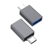 2PCS USB C to USB Adapter Type C Male to USB 3.0 Female Converter to Enhance Compatibility Various Digital Devices