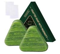 2Pcs Usman Grass Shampoo Bar for Hair Strengthening