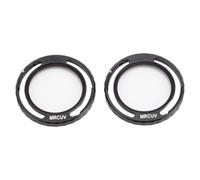 2Pcs UV Filter for Avata 2, Professional HD Optical Glass Drone Camera Lens Filter, UAV Camera Filter Set for Avata 2 Generation Traversing Machine, Knob Type Installation