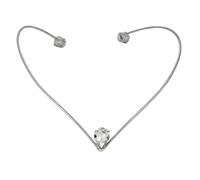 2pcs V Shape Bridal Headdress Bridal Forehead Headband Hair Accessories Simple Water Drop Rhinestone Head Chain Wedding For Women For Wedding(Silver)