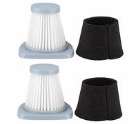 2PCS Vacuum Cleaner, ABS and Sponge Material Cylinder Filters for Handheld Vacuum Cleaner, Vacuum Filter Sponge Compatible with ZL601R ZL601A Filters Replacement