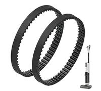 2PCS Vacuum Cleaner Brush Roller Belt 7mm Width & 141-147mm Inner Circumference Vacuum Cleaner Drive Belts Replacement for Shark HV390UK, Compatible with Shark Navigator Vacuum Parts