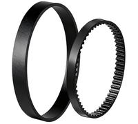 2Pcs Vacuum Cleaner Drive Belts Replacement Toothed Type Long-Lasting Rubber Compatible with Vax Platinum Power Max Washer ECB1SPV1 3M-273 FL12.8x339