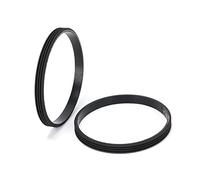 2Pcs Vacuum Cleaner Rubber Belt 4EPH205(4Ridge, Circumference205mm x Width6.4mm) Compatible with Shark NV801UK AZ910UKT AZ910UK