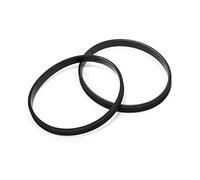 2Pcs Vacuum Cleaner Rubber Belt 4EPH219 (4Ridges, Circumference219mm x Width7.2mm) Compatible with Shark NV601UKT AZ2002 AZ2000