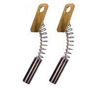 2pcs Vacuum Cleaners Carbon Brushes - 5.7mm x 21mm Round Cylindrical Motor Carbon Brush for Stranding Machine, Hand Drills, Power Tool Replacement Accessories
