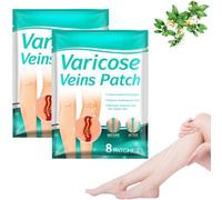 2PCS Vari/cose Veins Treatment for Legs,Spider Veins Removal for Legs Treatment Patch,Vari/cose Veins Patches,Vari/cose Veins Relief,Relief Leg Pain,Versatile Application