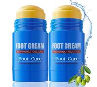 2PCS Vase-line Foot Cream Stick,Foot Repair Cream for Cracked Heels and Dry Skin,Vase-line Intensive Care Deep Moisturiser Stick, Foot Balm for Calluses and Severe Dry Feet,Softens Exfoliates,Portable