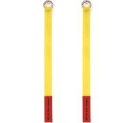 2Pcs Vehicle Door Emergencies Pull Cord Simple Operate Escape Pull Strap Car Emergencies Exits Rope Simple Installation Handlesets Door Hardware and Locks (Yellow)
