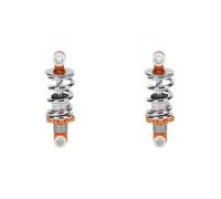 2pcs Versatile 125mm Shock Absorber, Adjustable, and Compatible for a Range of Vehicles