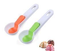 2pcs Versatile Ice Cream Scoops with Trigger, Melon Baller, and Cookie Scoops for Baking - Small Ice Cream Scoop, Potato Scoop,Cookie Dough Scoop，Meatball Maker，Mash Potato Scoop