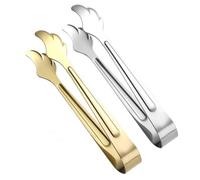 2pcs Versatile Sugar Tongs for Kitchen - Mini Ice Tongs and Sweet Tongs, Small Tongs for Food - Ideal Sugar Cube Tongs Set